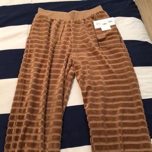Brixton Brown Corded Track Pants